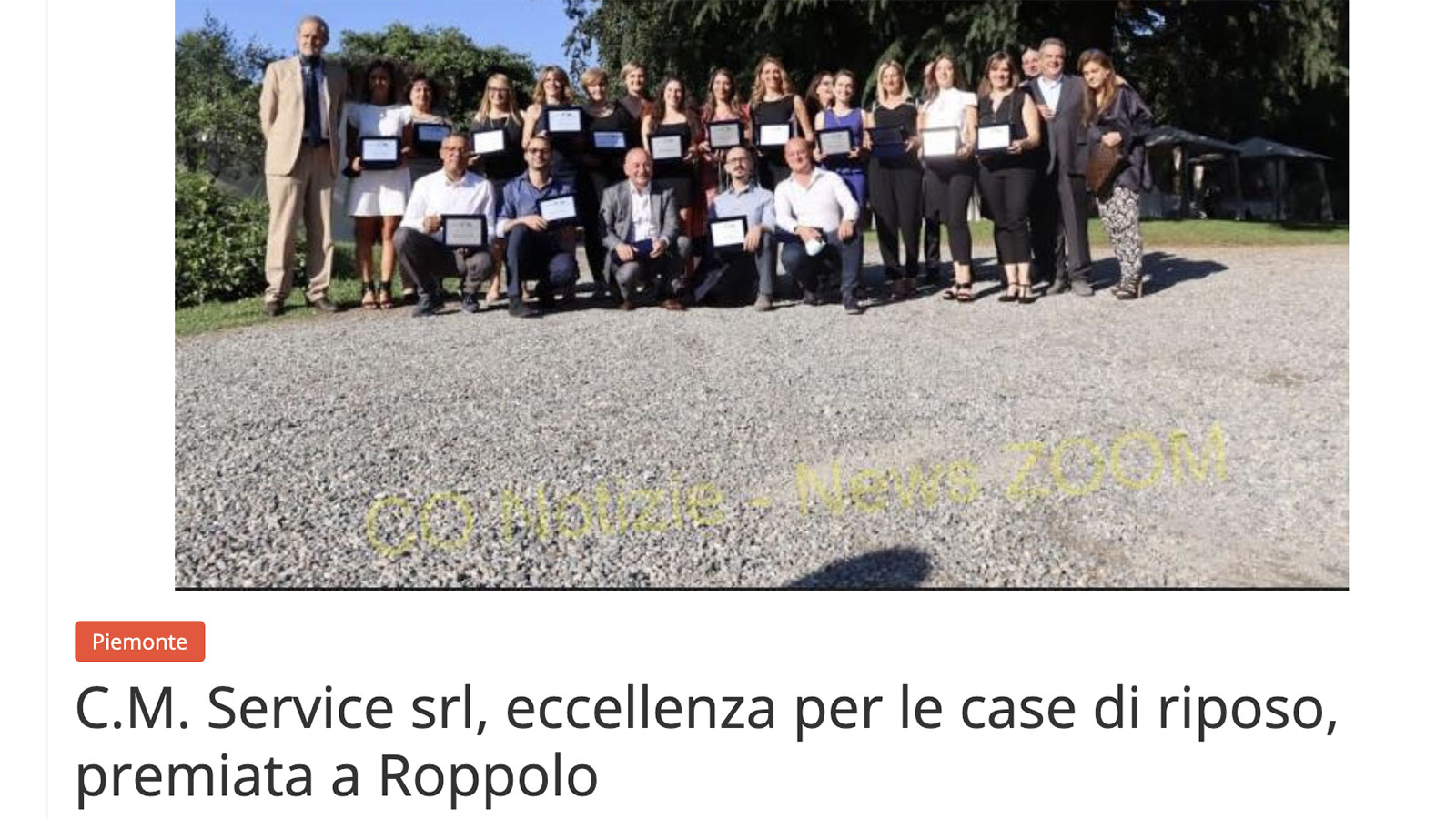 Da quarant'anni siamo vicini ai nostri clienti